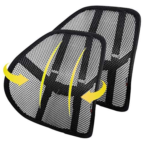 kingphenix 2-Pack Mesh Lumbar Support for Car and Office Chair Comfort