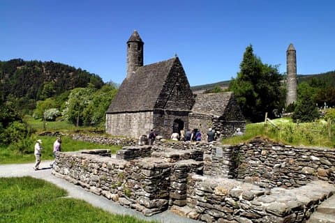 Glendalough and Wicklow Mountains Afternoon Tour from Dublin