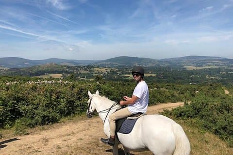 Dublin to Wicklow, Glendalough Small Group Tour with Horse Riding