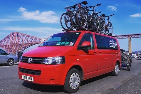 Edinburgh Bridges & Countryside by Bike or E-Bike with Transport