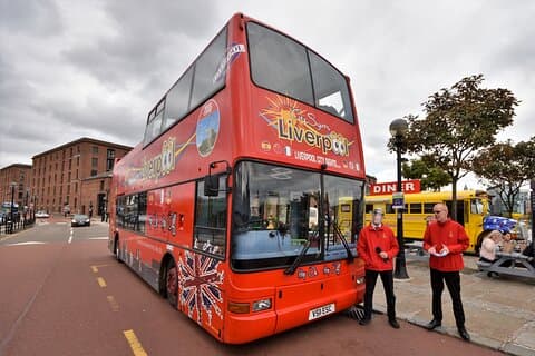 Liverpool City Sights Hop On Hop Off City Tour - 24hr Ticket