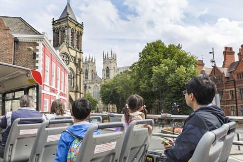 York Day Rail Tour from London Including Hop-on Hop-off Tour