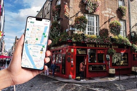 Dublin Self Guided City Game Activity. Find the secret exit!