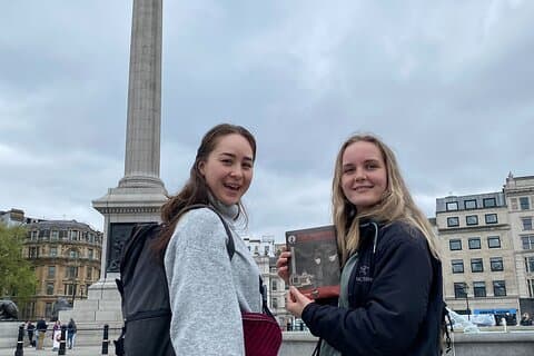 London Self-Guided Murder Mystery Tour by Trafalgar Square