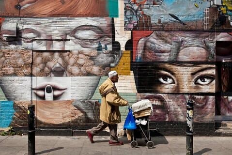 Taste of Diversity Exploring London's food and street Art