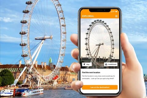 Central London Self-Guided City Walking Tour & Scavenger Hunt