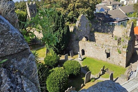 Interactive Living History in Dalkey Castle near Dublin City