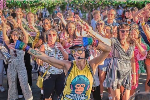 A Silent Disco Adventure at the Fringe for August in Edinburgh