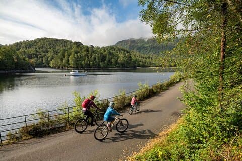 The Highlands Sail, Bike or Trail Experience Tour from Edinburgh
