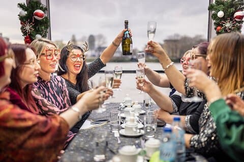London Thames Christmas Lunch Party Cruise
