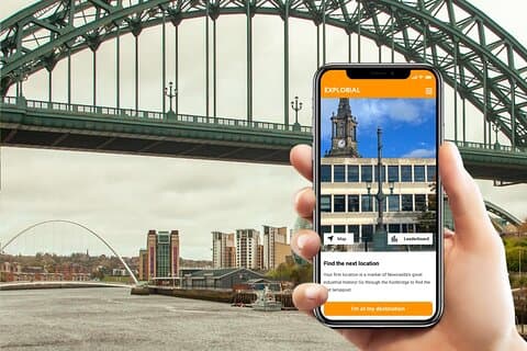 Newcastle Self-Guided City Walking Tour & Scavenger Hunt