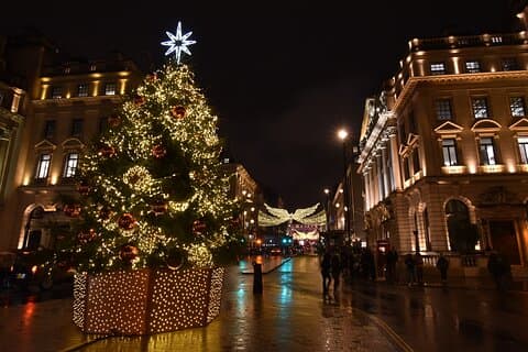 London Private Christmas Lights Tour In Iconic Black Cab