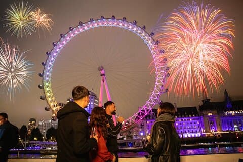 London New Year's Eve Dinner Cruise