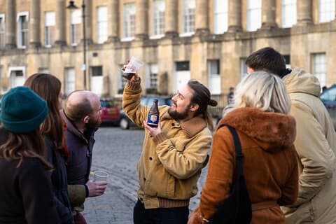 Bath: Guided Walking Tour with Beer Tastings