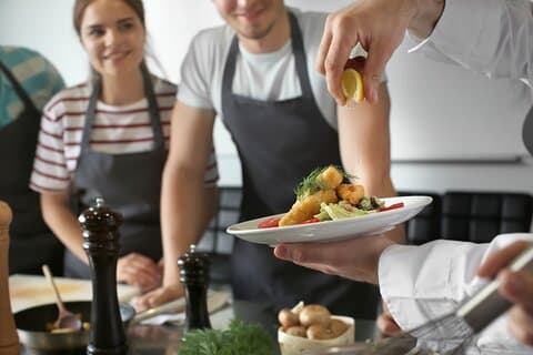 The London Cooking Class and 5 Course Tasting Dinner