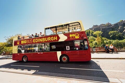 Big Bus Edinburgh 24 or 48 hour Hop-on Hop-off Sightseeing Tour