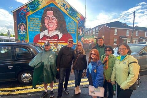 Belfast political walking tour