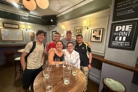Historic Pubs of the City of London with a Beer in each bar