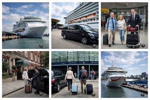 Heathrow & London to Southampton Cruise Port Private Transfer
