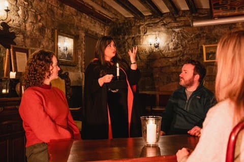 Multi-Sensory Underground Vaults Evening Ghost Tour with Whisky