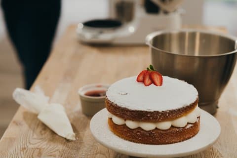Manchester British Baking Masterclass Royal Victoria Sponge