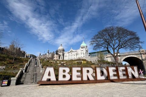Aberdeen City Centre Walking Tour with Freemasons' Hall Visit