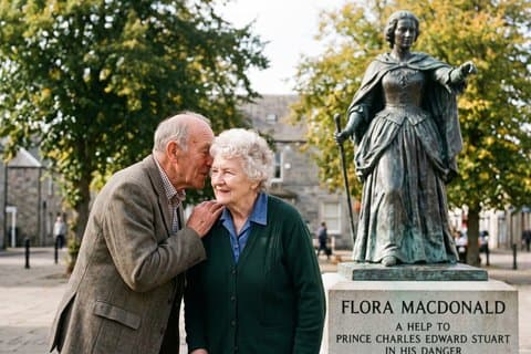 Private Romantic Walking Tour in Historic Inverness
