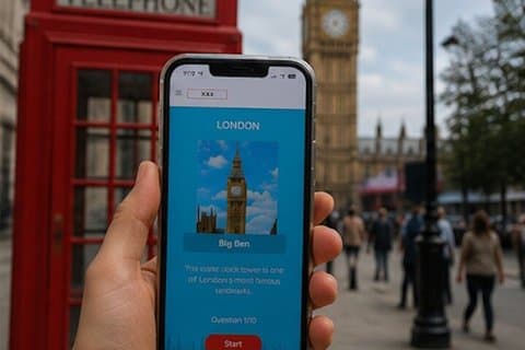 Self Guided Secrets of London Exploration Game Tour