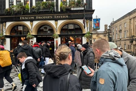 Secrets of Edinburgh Self Guided Exploration Game Tour
