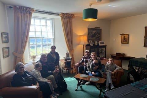 Lunch in King James Kitchen in Stirling castle