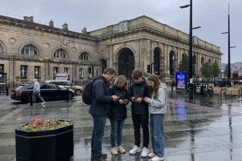 Full Steam Ahead in Newcastle Outdoor Escape Game