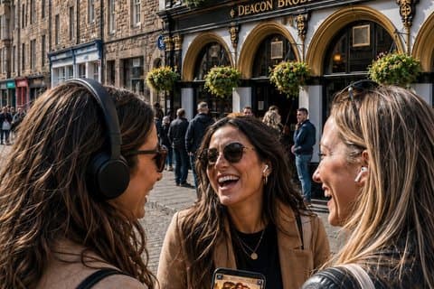 Voice of the Mile Edinburgh Royal Mile GPS Guided Audio Tour
